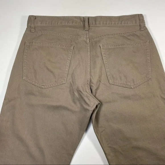 Mens Uniqlo Khaki 5-pocket jean size W33 - Picture 3 of 7